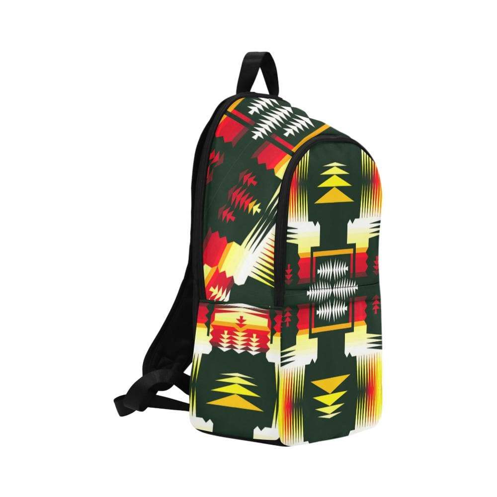 Medicine Wheel Sage Fabric Backpack for Adult (Model 1659) Casual Backpack for Adult (1659) e-joyer