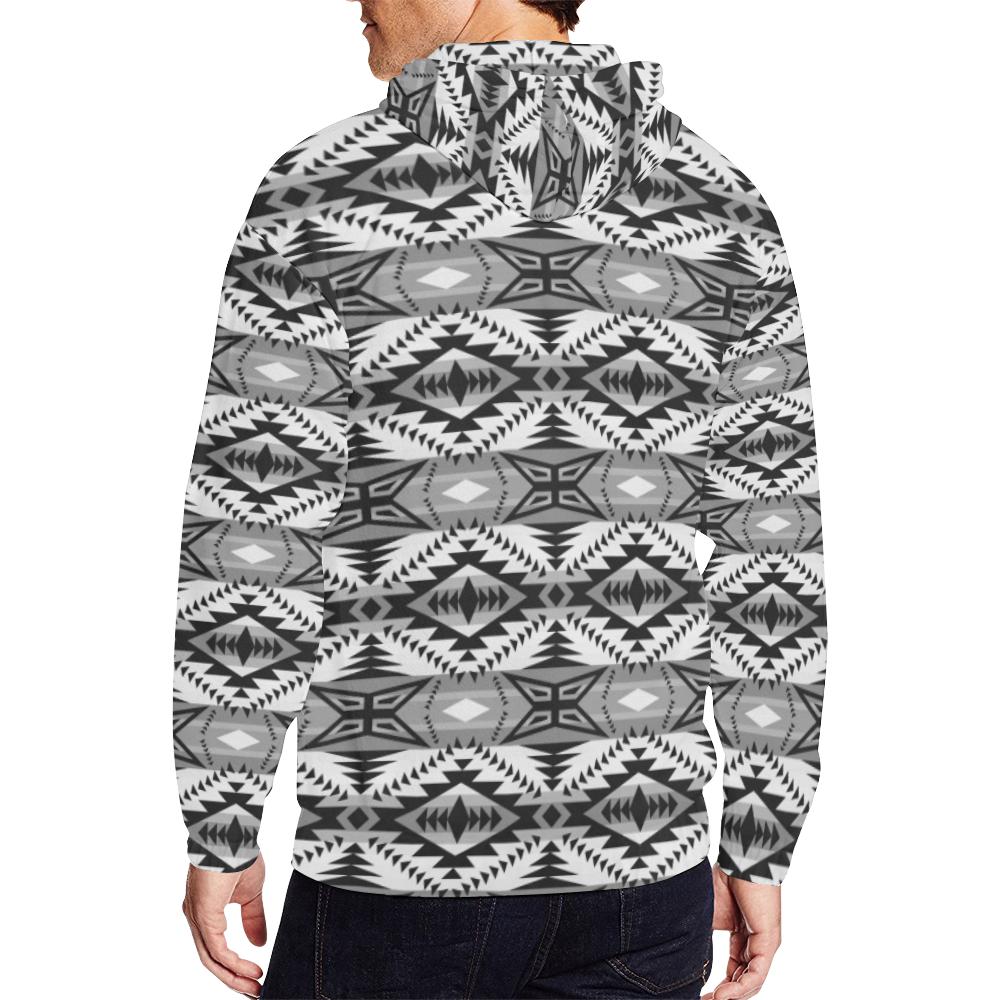 Mesa War Party All Over Print Full Zip Hoodie for Men (Model H14) All Over Print Full Zip Hoodie for Men (H14) e-joyer