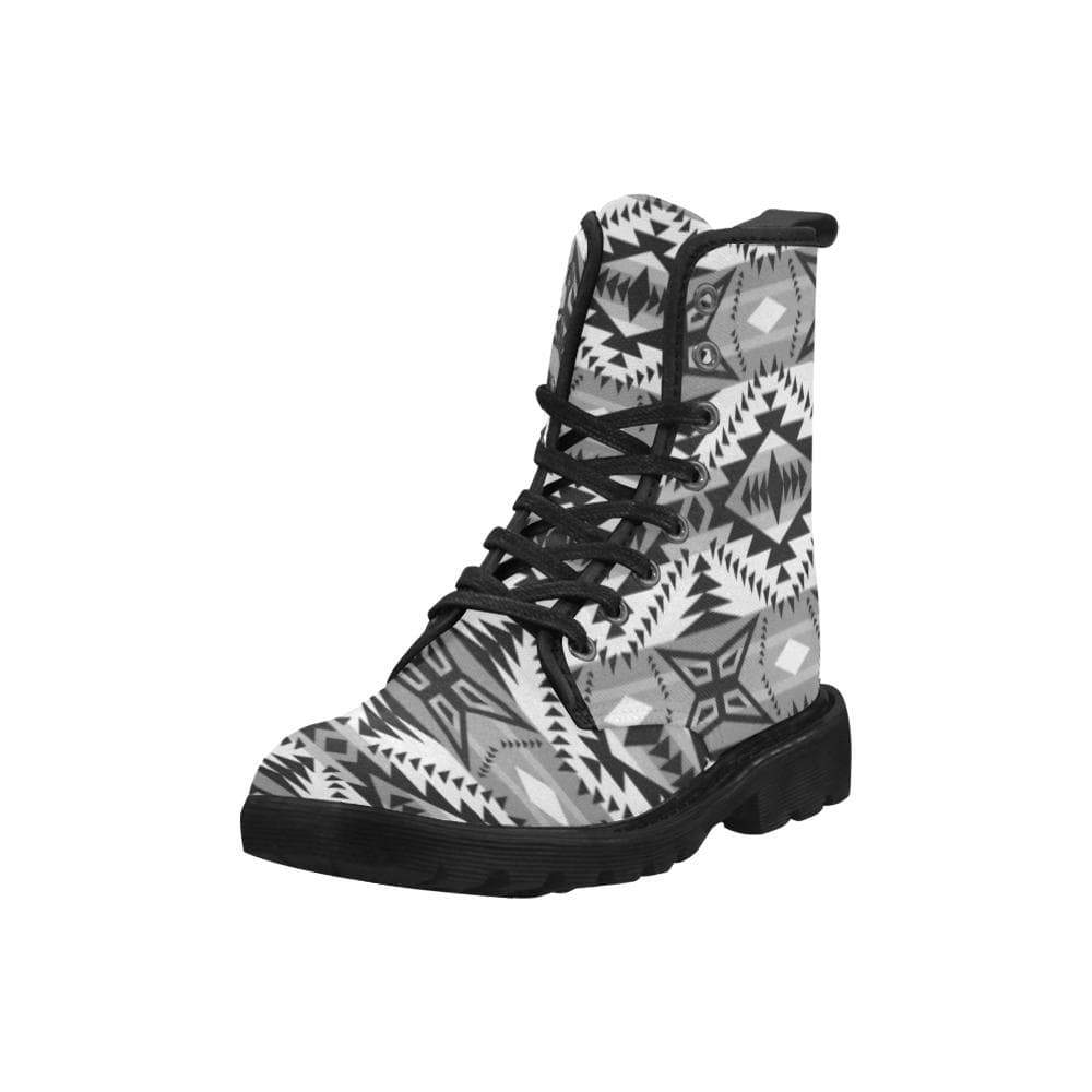 Mesa War Party Boots for Men (Black) (Model 1203H) Martin Boots for Men (Black) (1203H) e-joyer