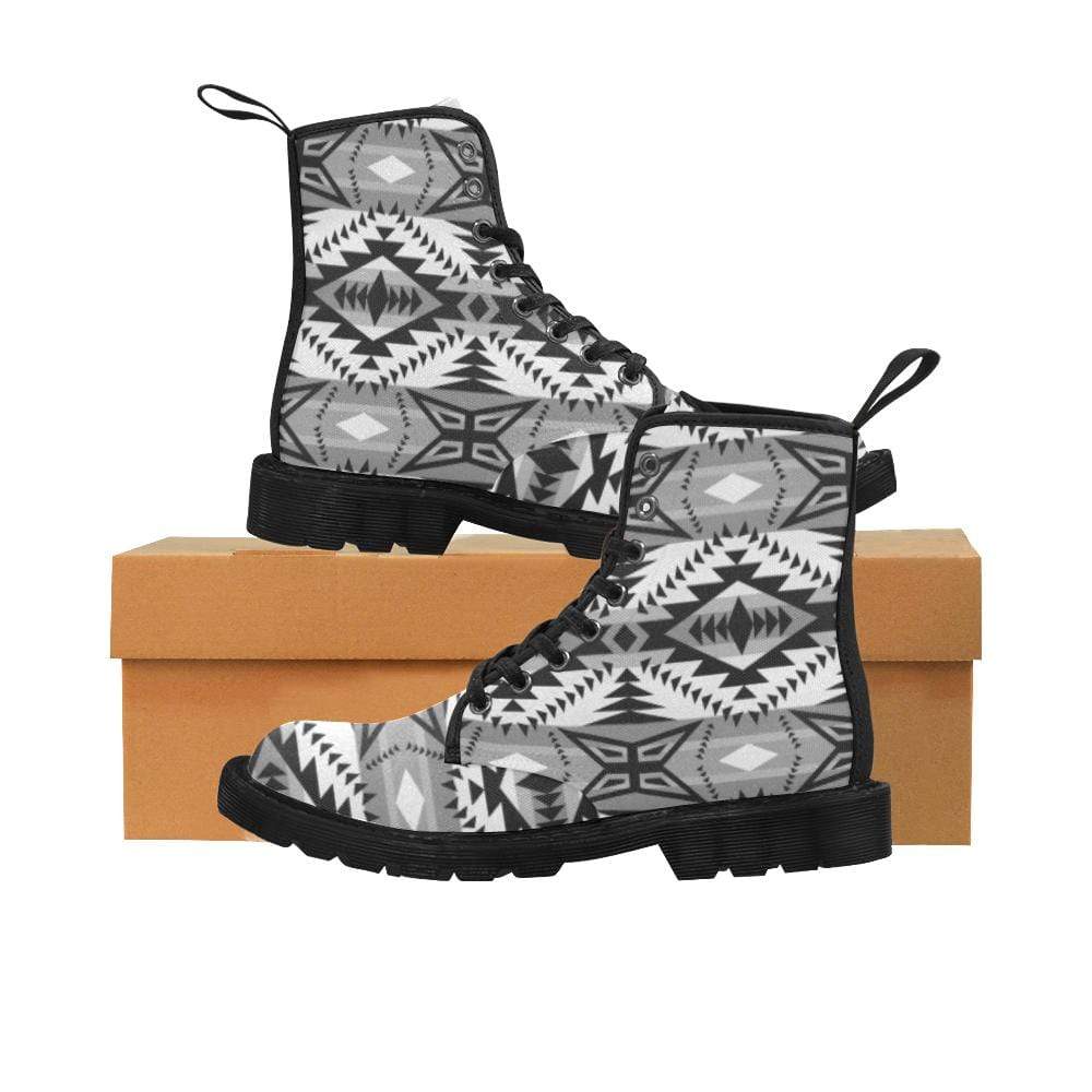 Mesa War Party Boots for Men (Black) (Model 1203H) Martin Boots for Men (Black) (1203H) e-joyer