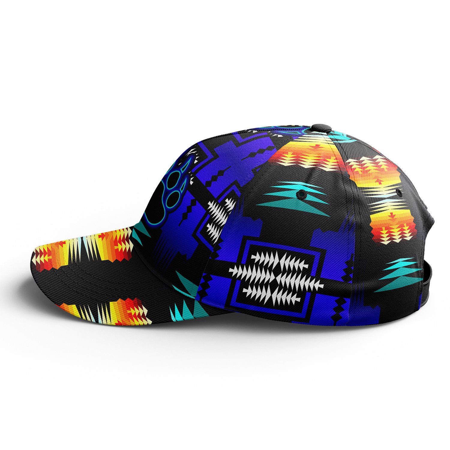 Midnight Sage Fire Bearpaw Snapback Hat hat Herman