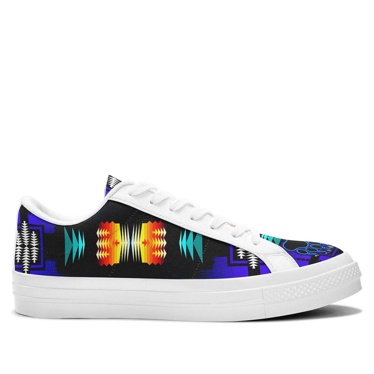 Midnight Sage Fire with Bearpaw Aapisi Low Top Canvas Shoes White Sole 49 Dzine