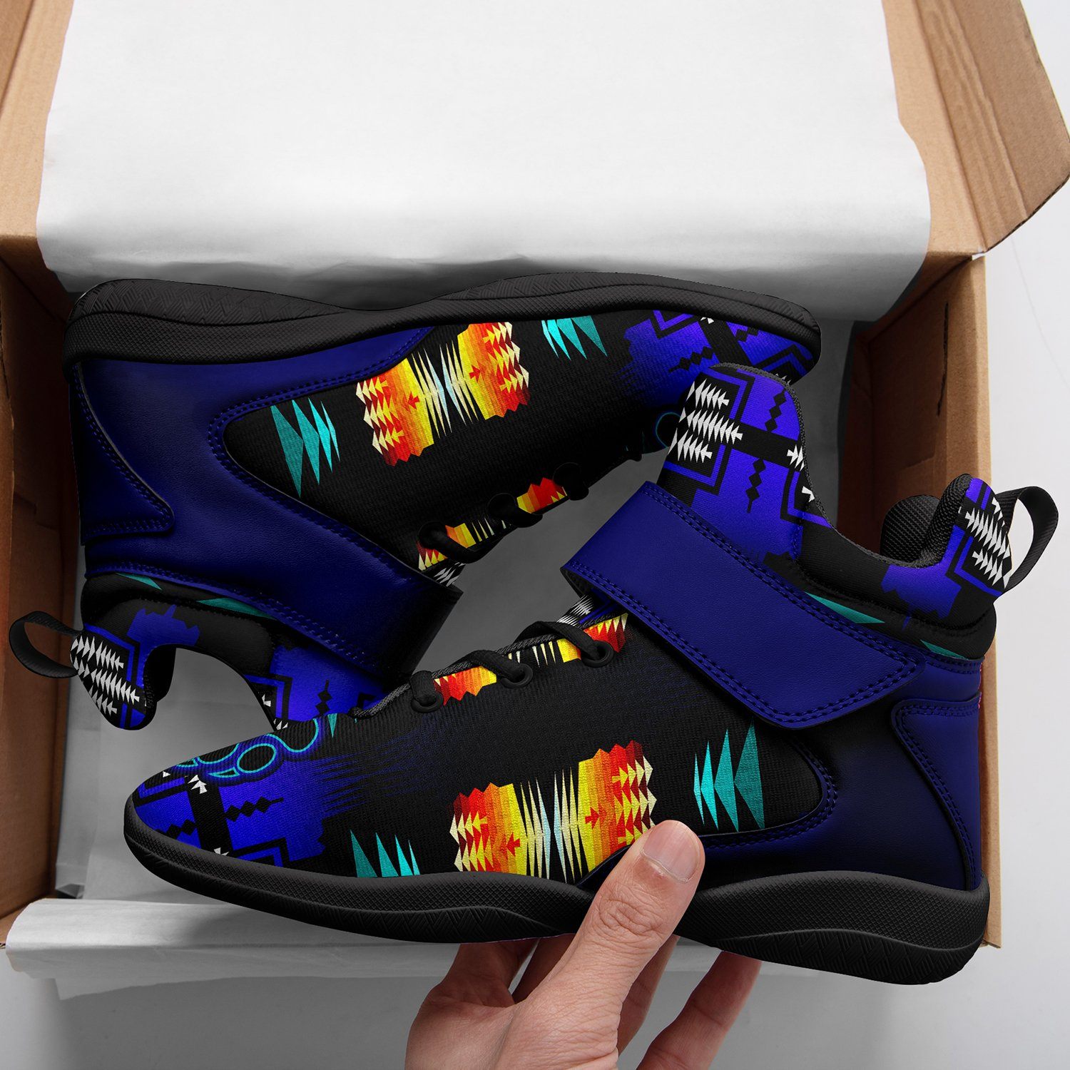 Midnight Sage Fire with Bearpaw Ipottaa Basketball / Sport High Top Shoes 49 Dzine