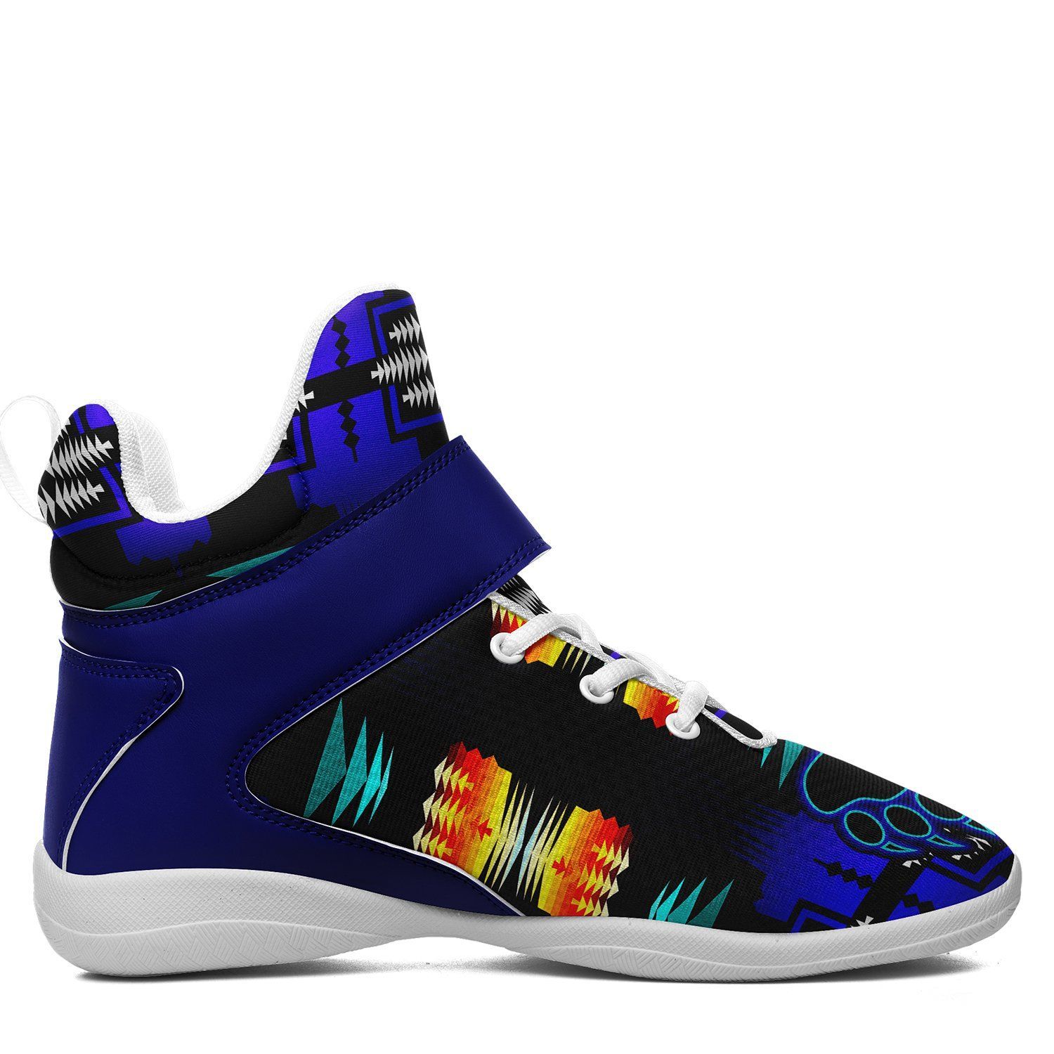 Midnight Sage Fire with Bearpaw Kid's Ipottaa Basketball / Sport High Top Shoes 49 Dzine