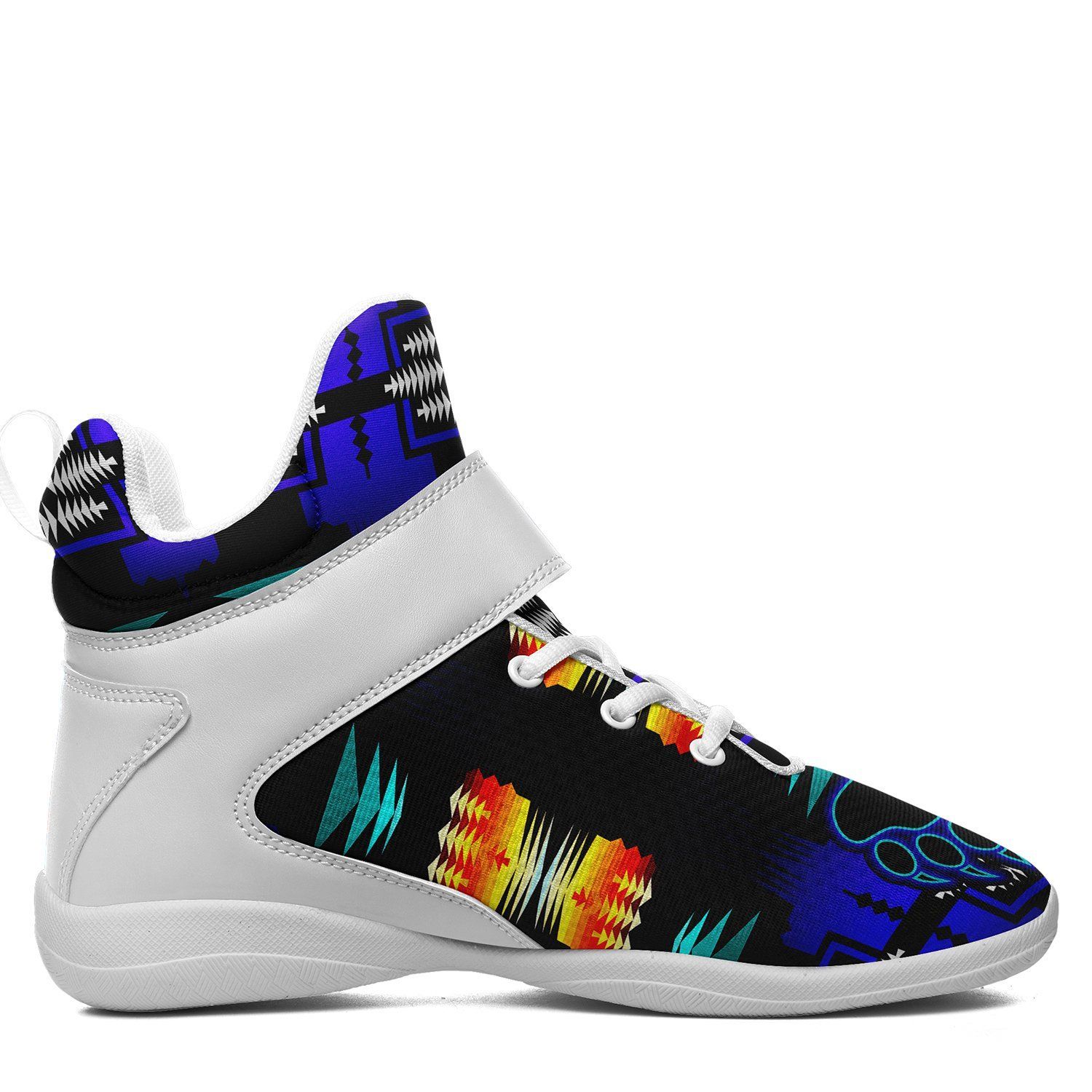 Midnight Sage Fire with Bearpaw Kid's Ipottaa Basketball / Sport High Top Shoes 49 Dzine