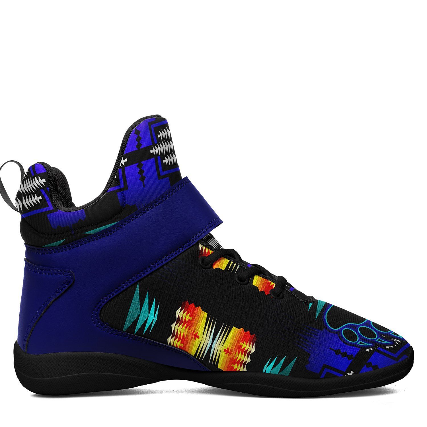 Midnight Sage Fire with Bearpaw Kid's Ipottaa Basketball / Sport High Top Shoes 49 Dzine