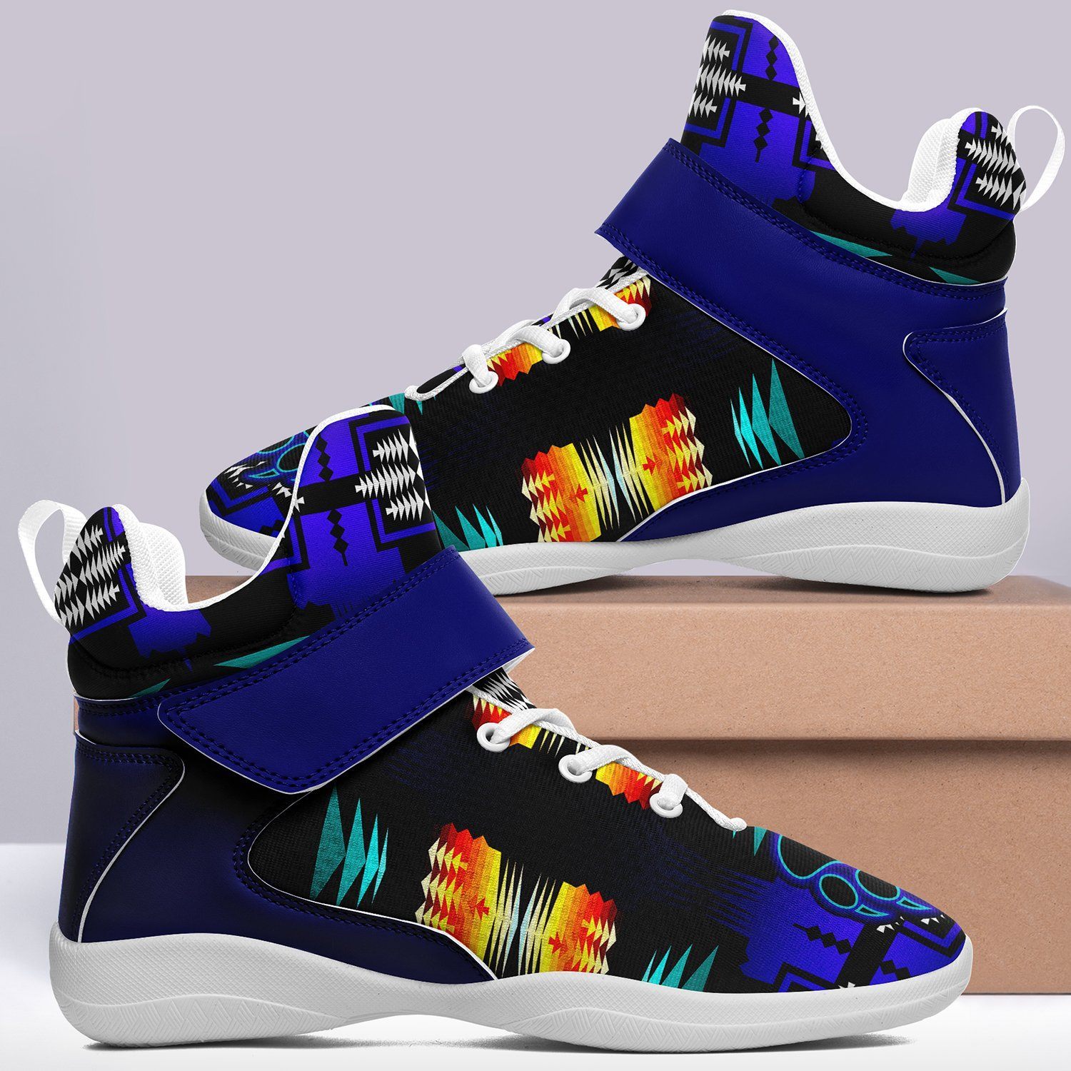 Midnight Sage Fire with Bearpaw Kid's Ipottaa Basketball / Sport High Top Shoes 49 Dzine