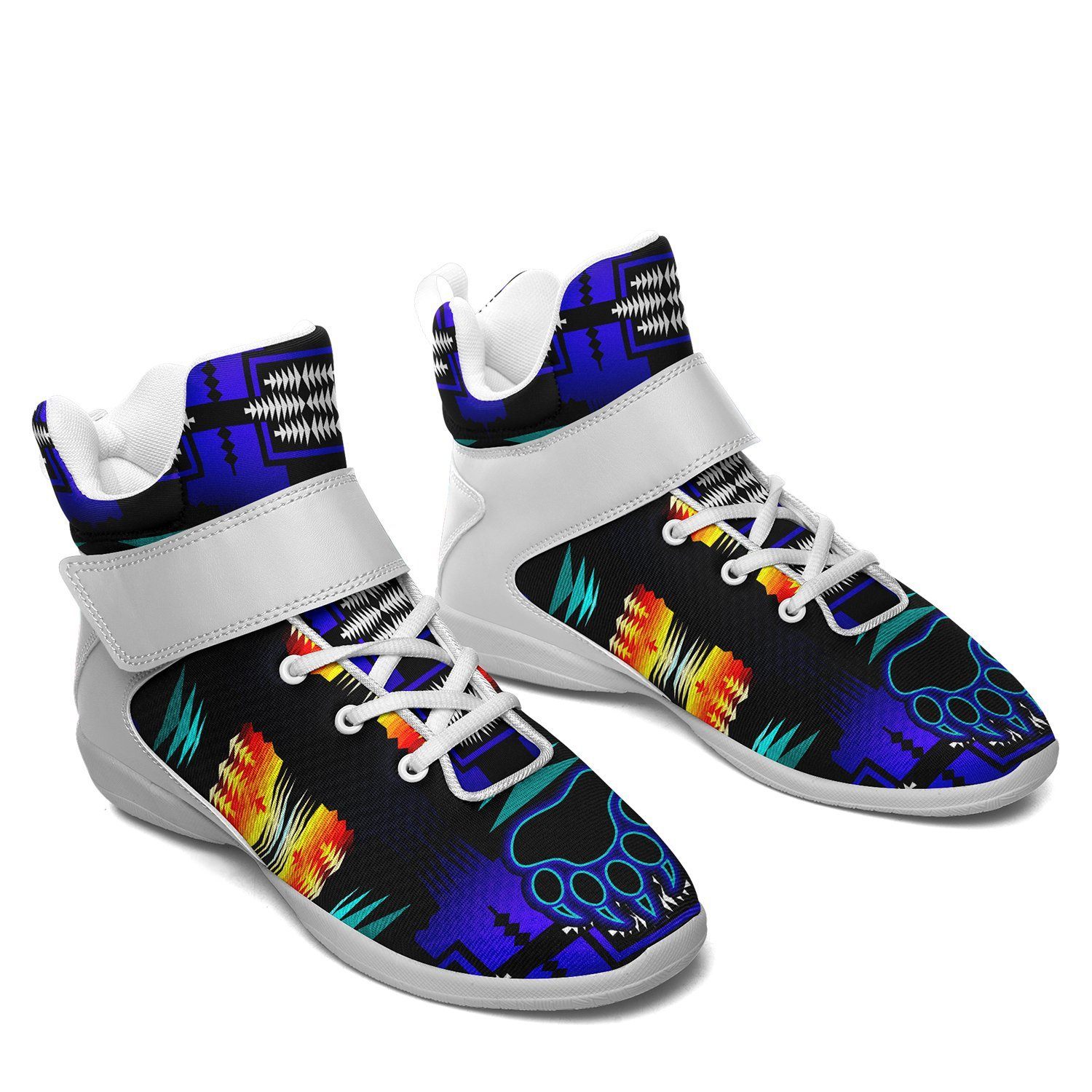 Midnight Sage Fire with Bearpaw Kid's Ipottaa Basketball / Sport High Top Shoes 49 Dzine