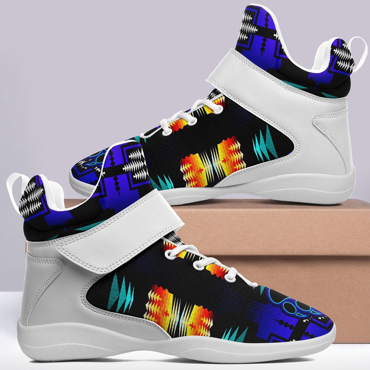 Midnight Sage Fire with Bearpaw Kid's Ipottaa Basketball / Sport High Top Shoes 49 Dzine