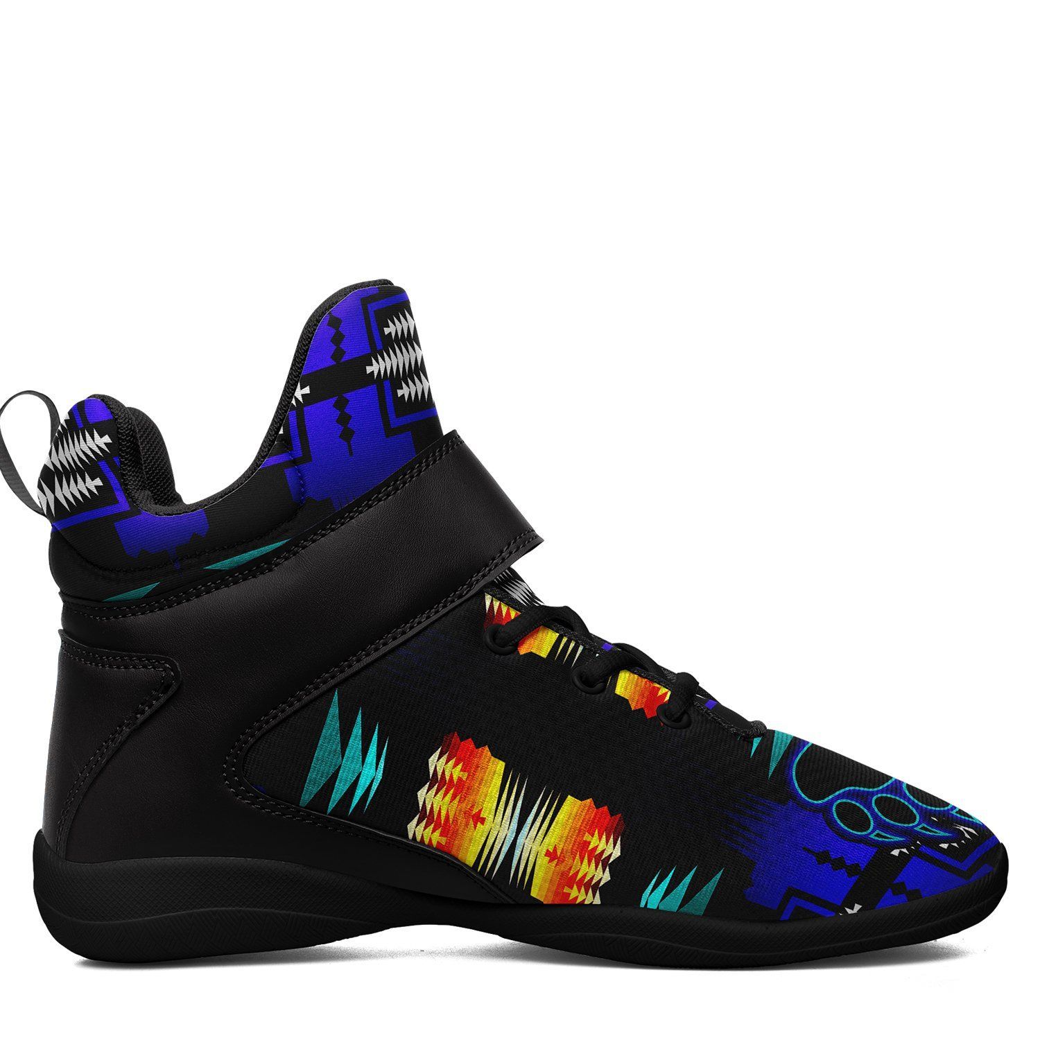 Midnight Sage Fire with Bearpaw Kid's Ipottaa Basketball / Sport High Top Shoes 49 Dzine