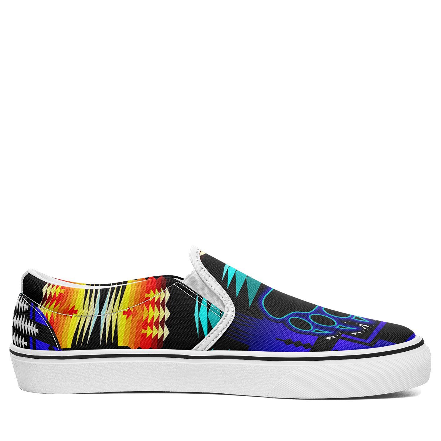 Midnight Sage Fire with Bearpaw Otoyimm Canvas Slip On Shoes 49 Dzine