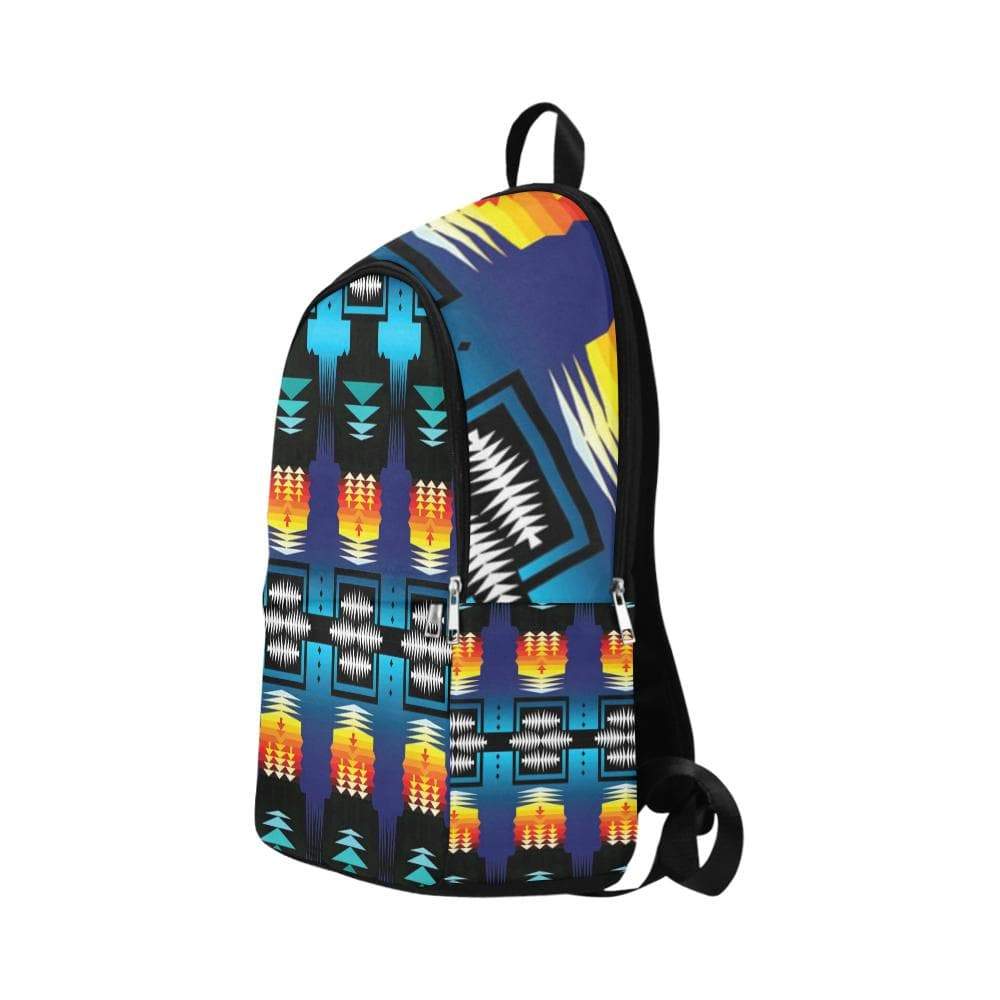 Midnight Sage Revamp II Fabric Backpack for Adult (Model 1659) Casual Backpack for Adult (1659) e-joyer