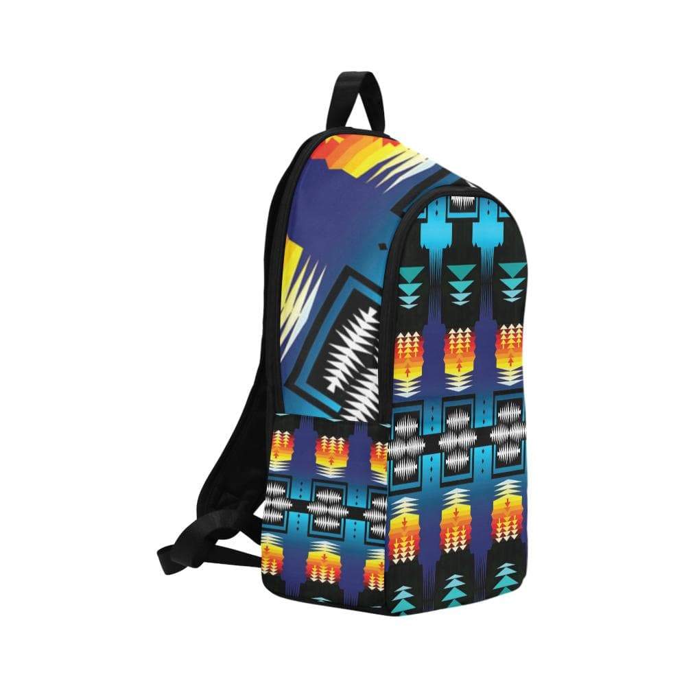 Midnight Sage Revamp II Fabric Backpack for Adult (Model 1659) Casual Backpack for Adult (1659) e-joyer