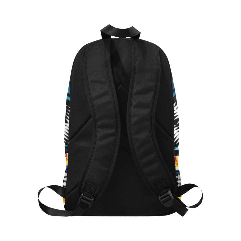 Midnight Sage Revamp II Fabric Backpack for Adult (Model 1659) Casual Backpack for Adult (1659) e-joyer