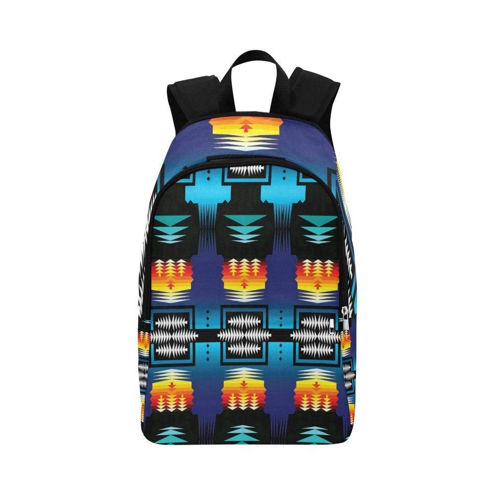 Midnight Sage Revamp II Fabric Backpack for Adult (Model 1659) Casual Backpack for Adult (1659) e-joyer