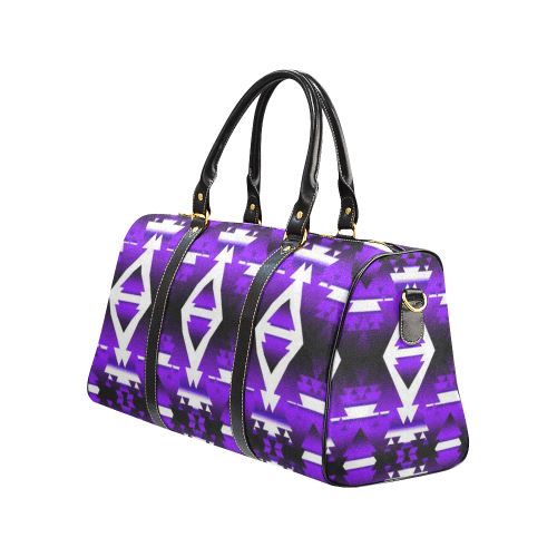 Moon Shadow Winter Camp New Waterproof Travel Bag/Small (Model 1639) Waterproof Travel Bags (1639) e-joyer