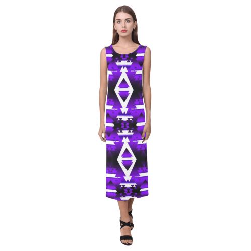 Moon Shadow Winter Camp Phaedra Sleeveless Open Fork Long Dress (Model D08) Phaedra Sleeveless Open Fork Long Dress (D08) e-joyer