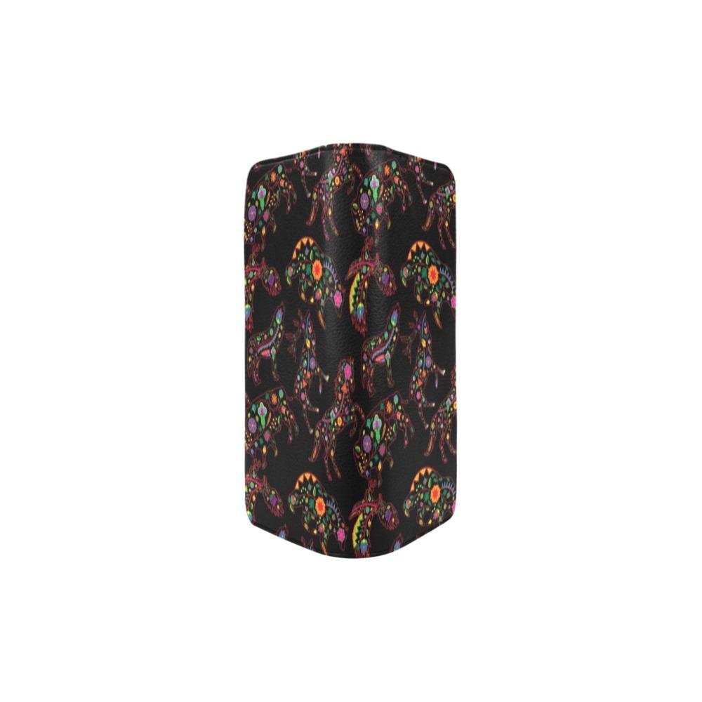 Neon Floral Animals Women's Clutch Purse (Model 1637) Women's Clutch Purse (1637) e-joyer
