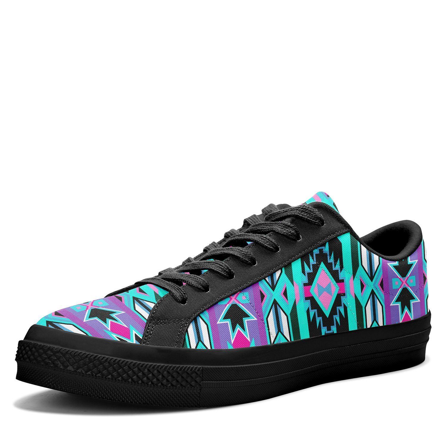 Northeast Journey Aapisi Low Top Canvas Shoes Black Sole 49 Dzine