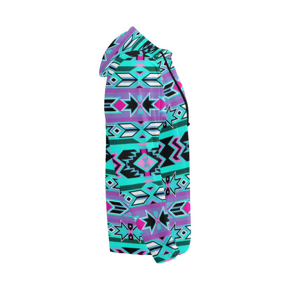 Northeast Journey All Over Print Full Zip Hoodie for Men (Model H14) All Over Print Full Zip Hoodie for Men (H14) e-joyer