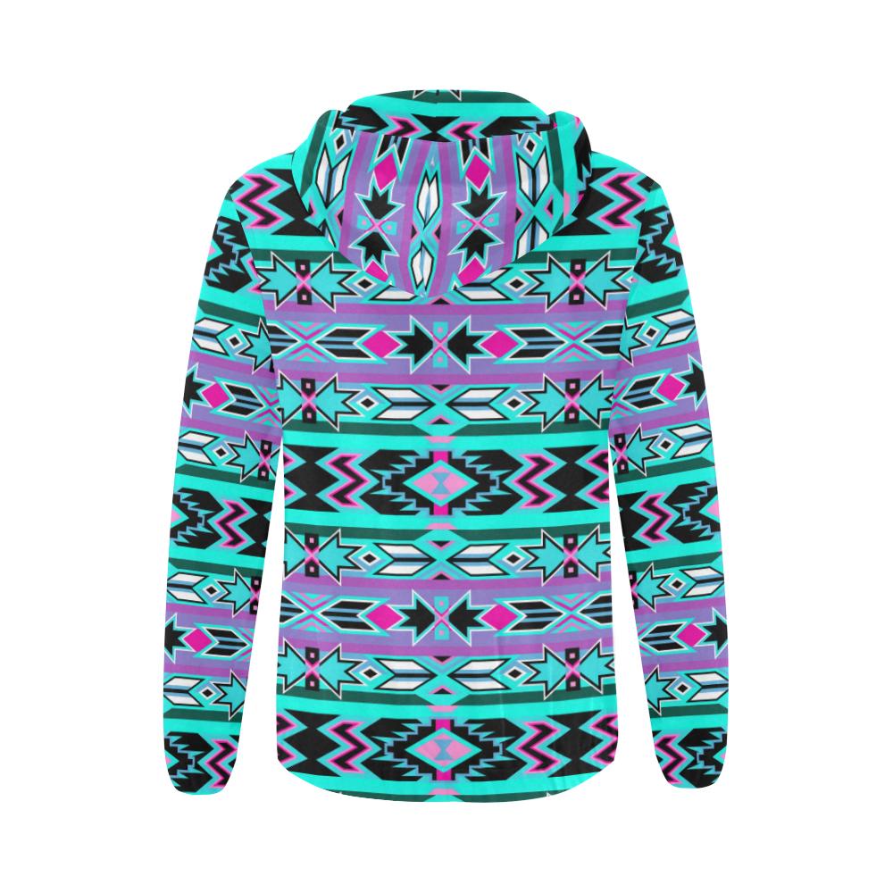 Northeast Journey All Over Print Full Zip Hoodie for Women (Model H14) All Over Print Full Zip Hoodie for Women (H14) e-joyer