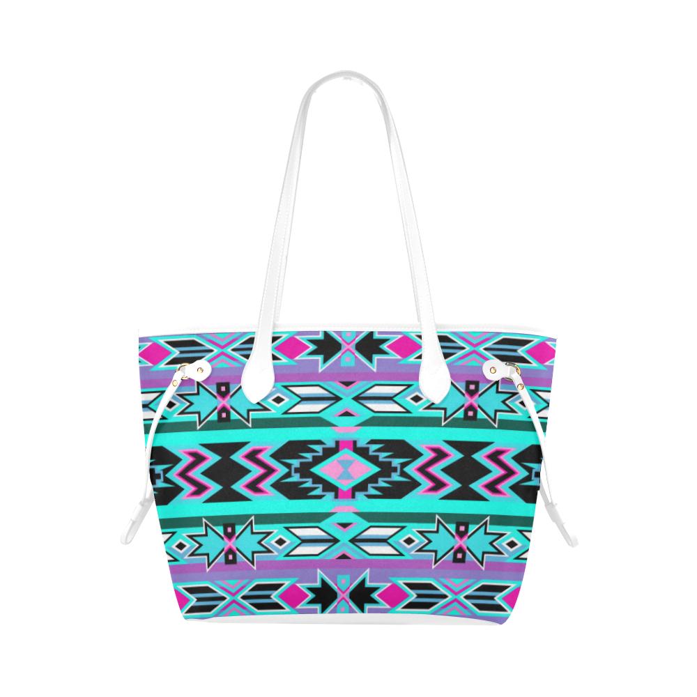 Northeast Journey Clover Canvas Tote Bag (Model 1661) Clover Canvas Tote Bag (1661) e-joyer