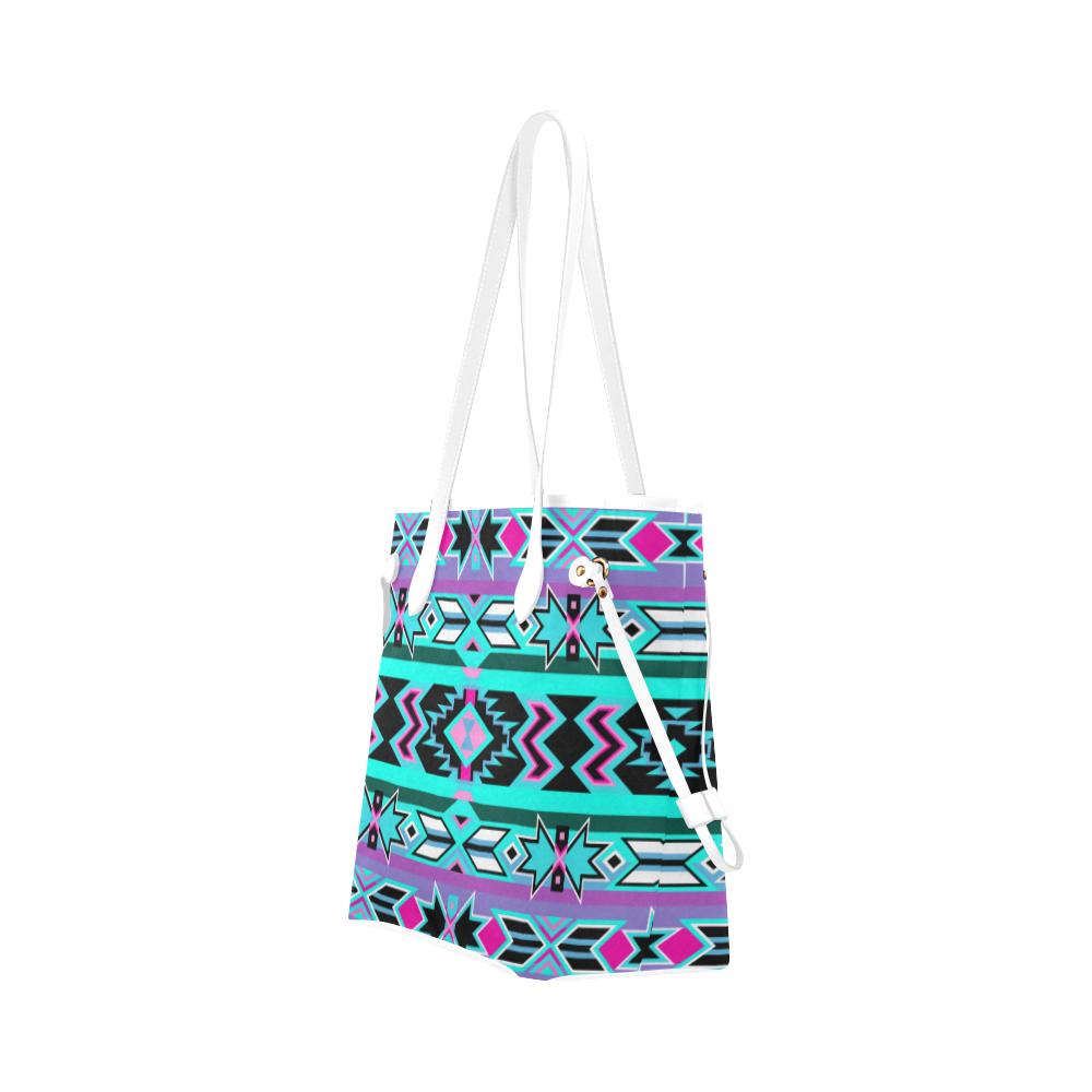 Northeast Journey Clover Canvas Tote Bag (Model 1661) Clover Canvas Tote Bag (1661) e-joyer