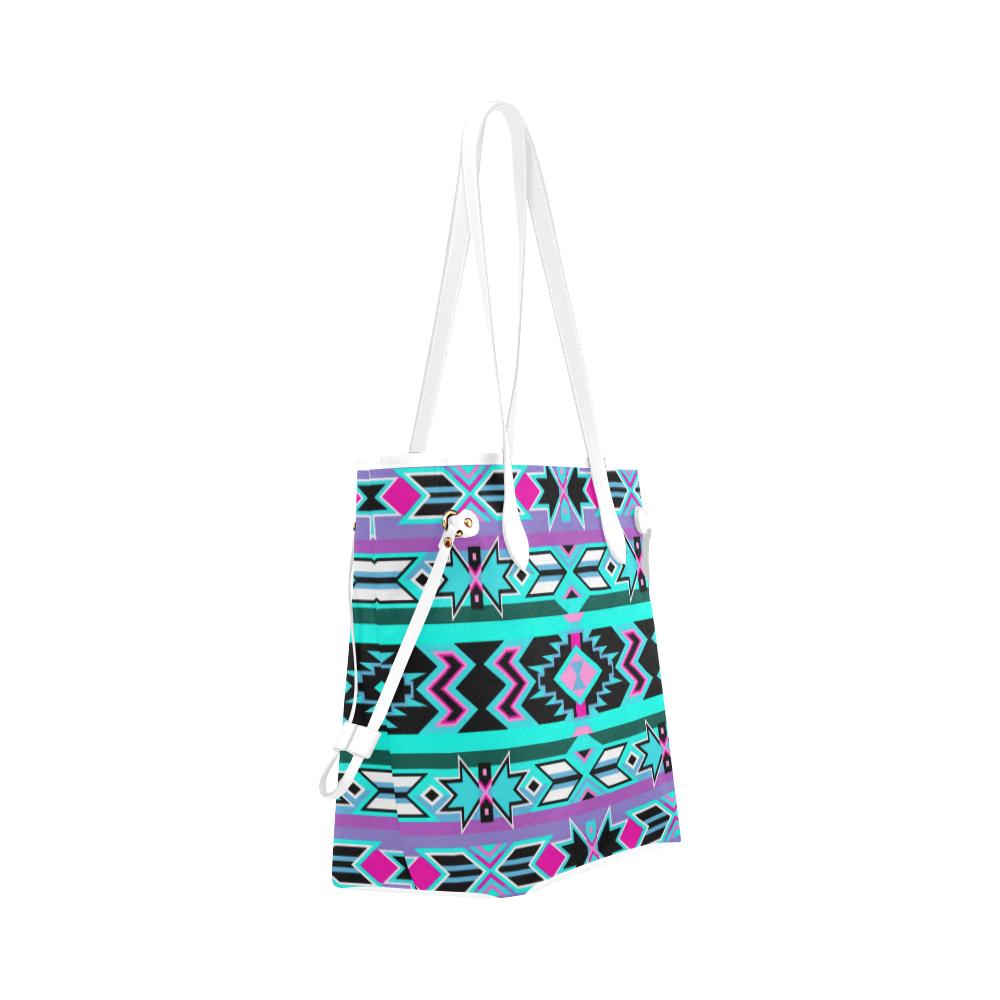 Northeast Journey Clover Canvas Tote Bag (Model 1661) Clover Canvas Tote Bag (1661) e-joyer