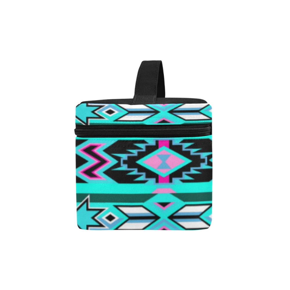 Northeast Journey Cosmetic Bag/Large (Model 1658) Cosmetic Bag e-joyer