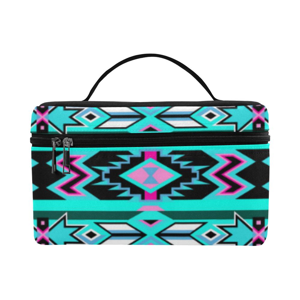 Northeast Journey Cosmetic Bag/Large (Model 1658) Cosmetic Bag e-joyer