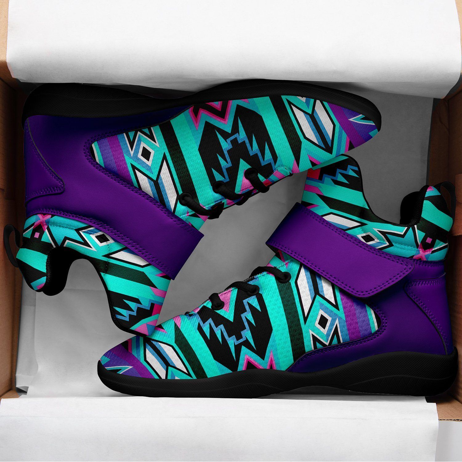 Northeast Journey Ipottaa Basketball / Sport High Top Shoes - Black Sole 49 Dzine