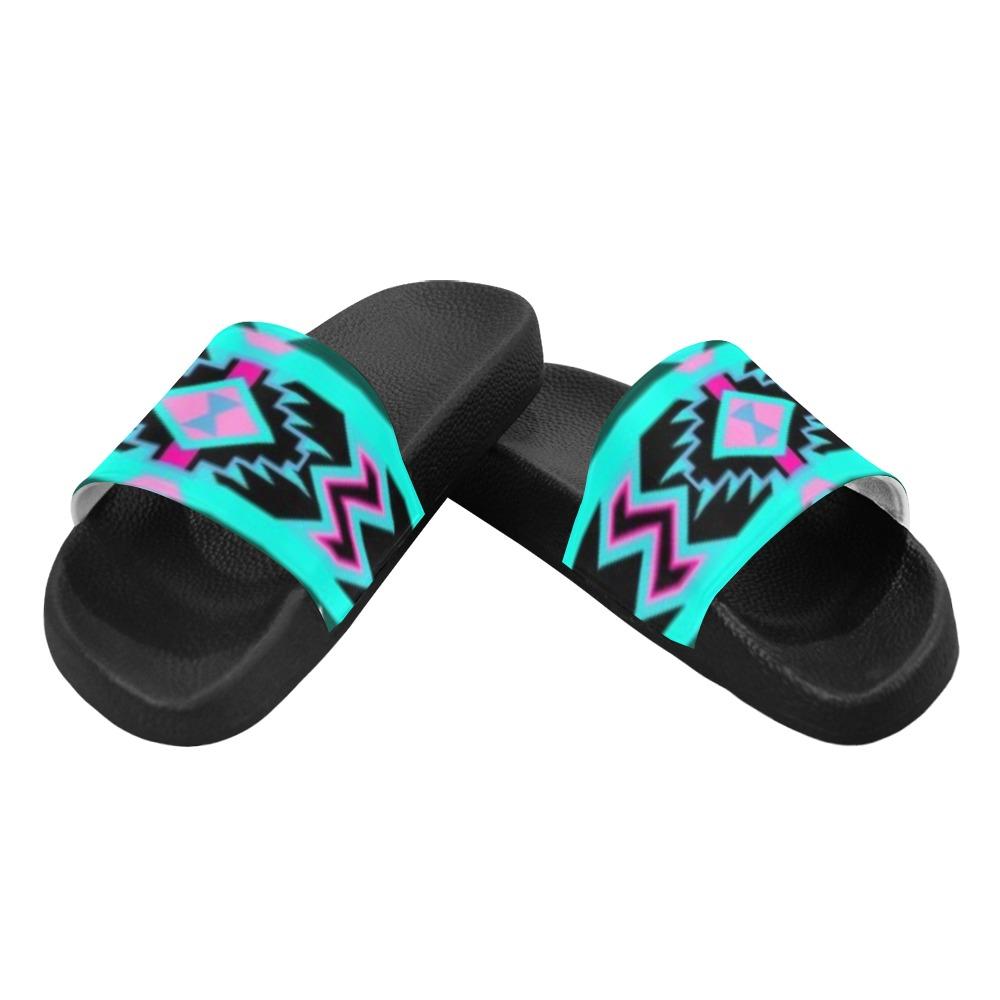 Northeast Journey Men's Slide Sandals (Model 057) Men's Slide Sandals (057) e-joyer