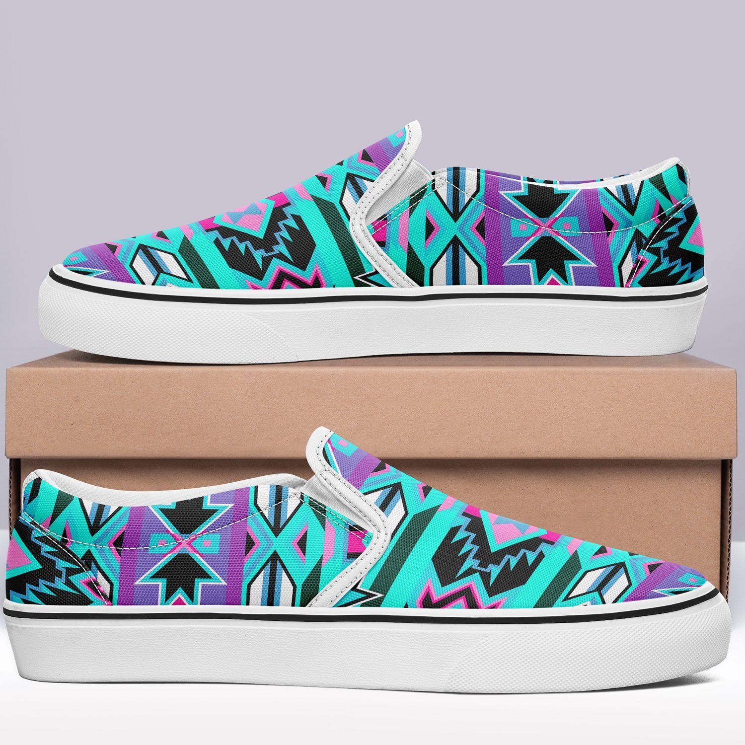 Northeast Journey Otoyimm Kid's Canvas Slip On Shoes 49 Dzine