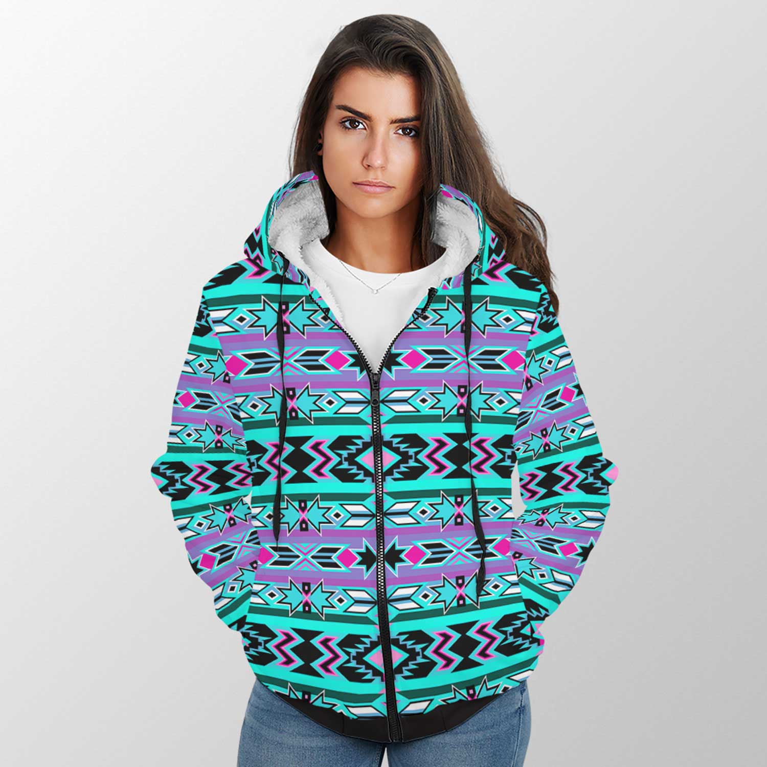 Northeast Journey Sherpa Hoodie 49 Dzine