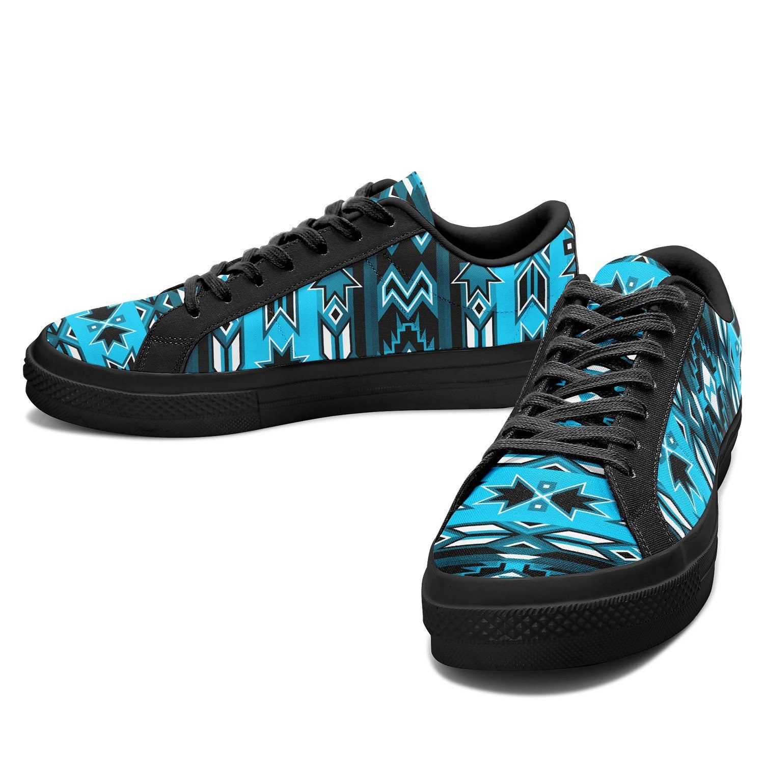 Northern Journey Aapisi Low Top Canvas Shoes Black Sole 49 Dzine