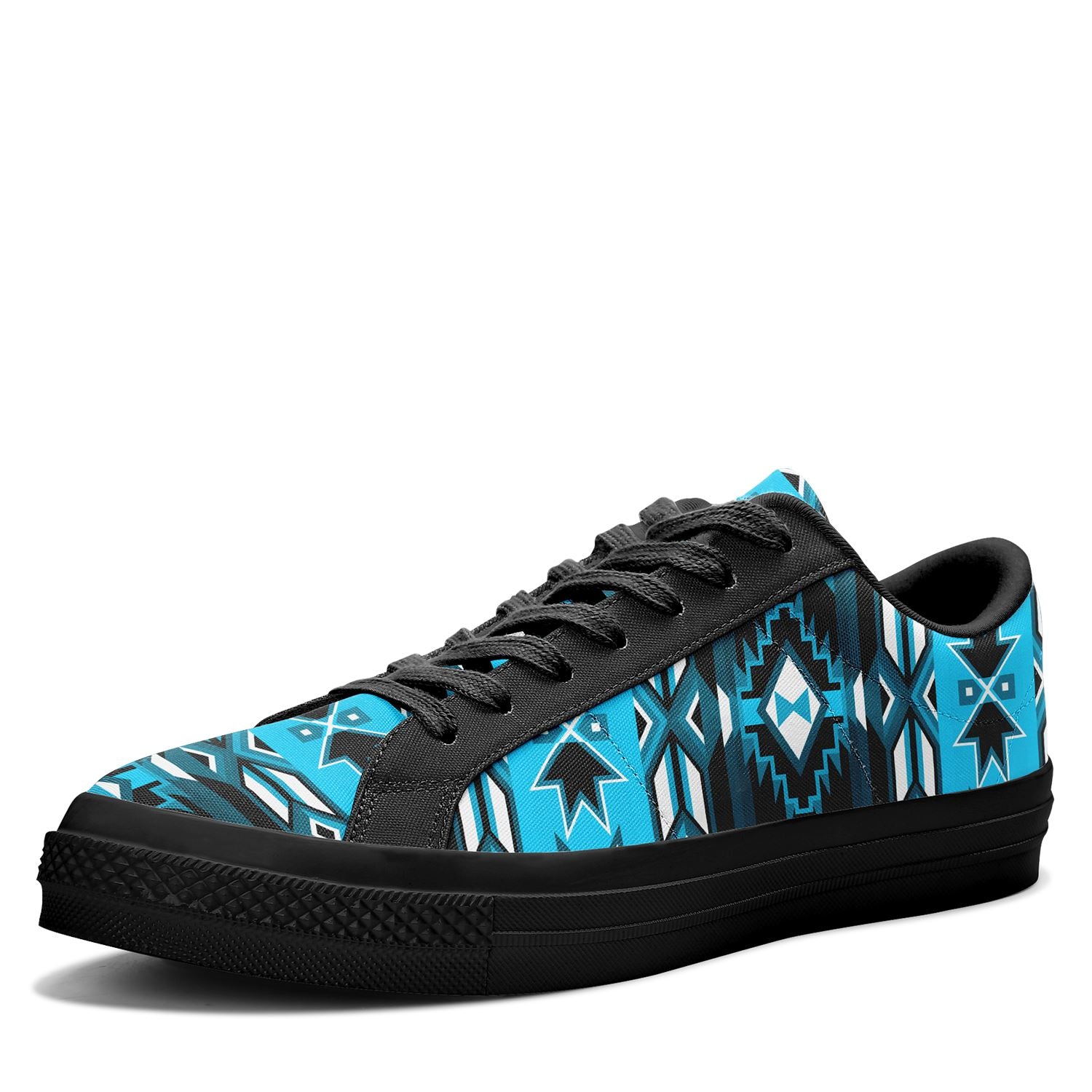 Northern Journey Aapisi Low Top Canvas Shoes Black Sole 49 Dzine