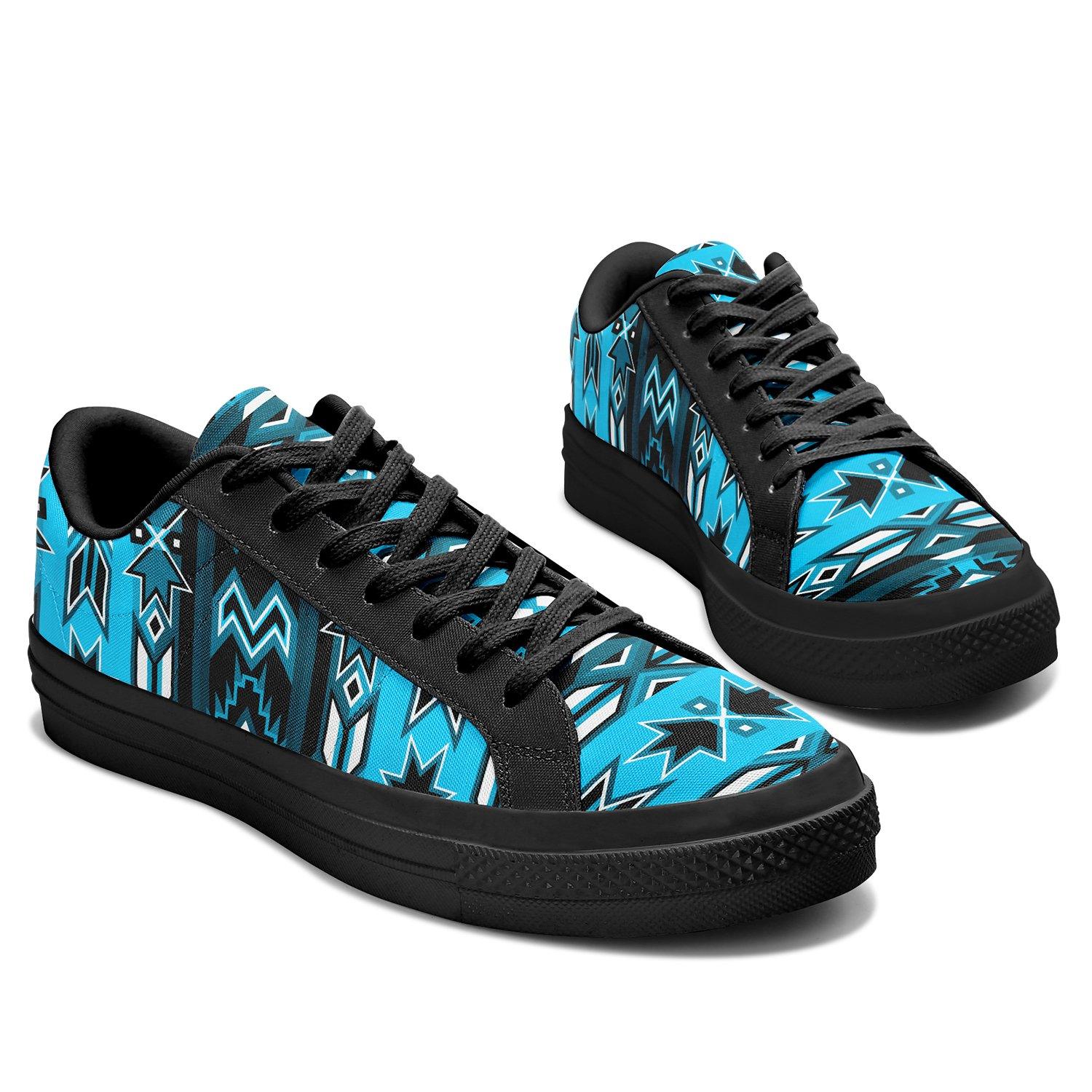Northern Journey Aapisi Low Top Canvas Shoes Black Sole 49 Dzine
