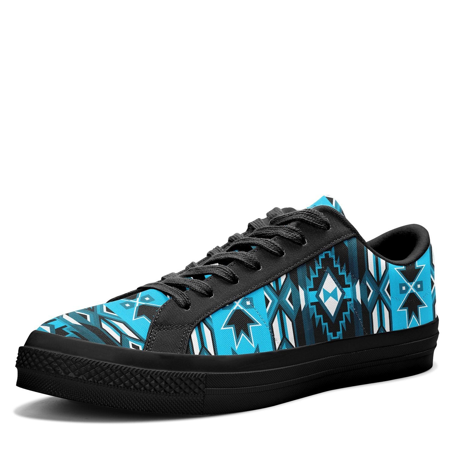 Northern Journey Aapisi Low Top Canvas Shoes Black Sole 49 Dzine
