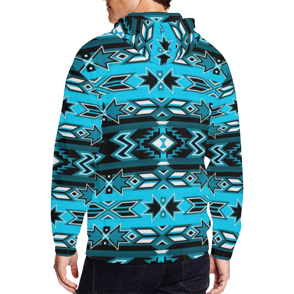 Northern Journey All Over Print Full Zip Hoodie for Men (Model H14) All Over Print Full Zip Hoodie for Men (H14) e-joyer