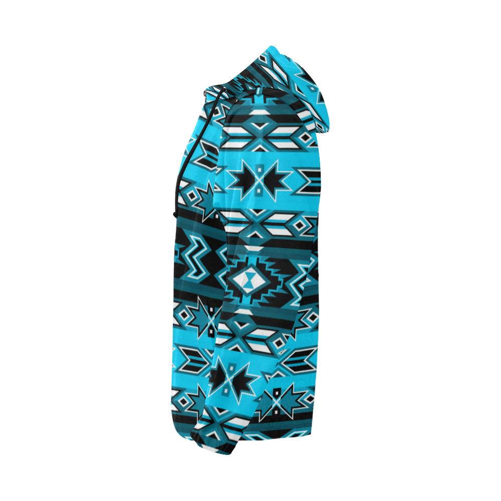 Northern Journey All Over Print Full Zip Hoodie for Men (Model H14) All Over Print Full Zip Hoodie for Men (H14) e-joyer
