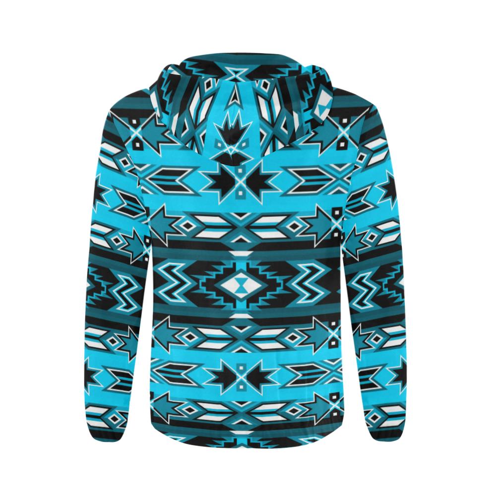 Northern Journey All Over Print Full Zip Hoodie for Men (Model H14) All Over Print Full Zip Hoodie for Men (H14) e-joyer