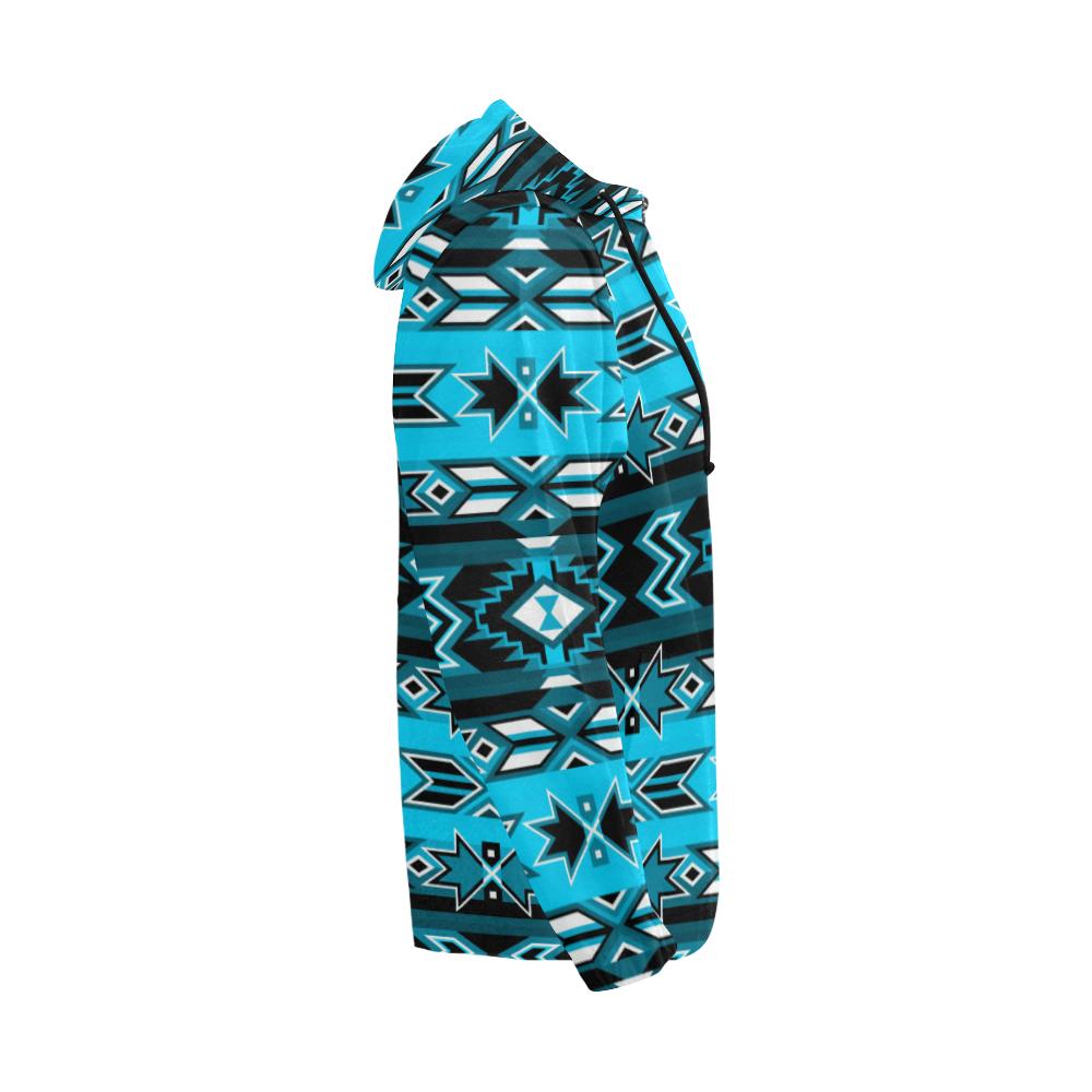 Northern Journey All Over Print Full Zip Hoodie for Men (Model H14) All Over Print Full Zip Hoodie for Men (H14) e-joyer