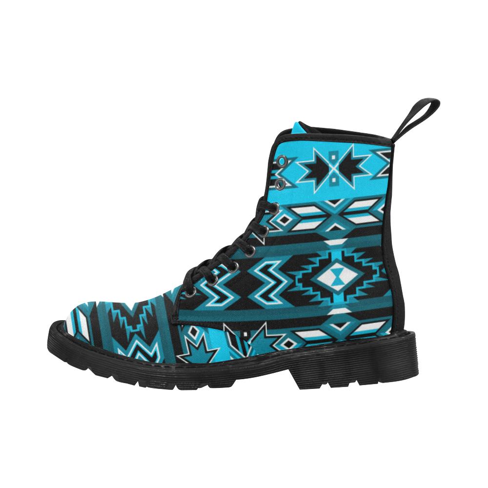Northern Journey Boots for Men (Black) (Model 1203H) Martin Boots for Men (Black) (1203H) e-joyer