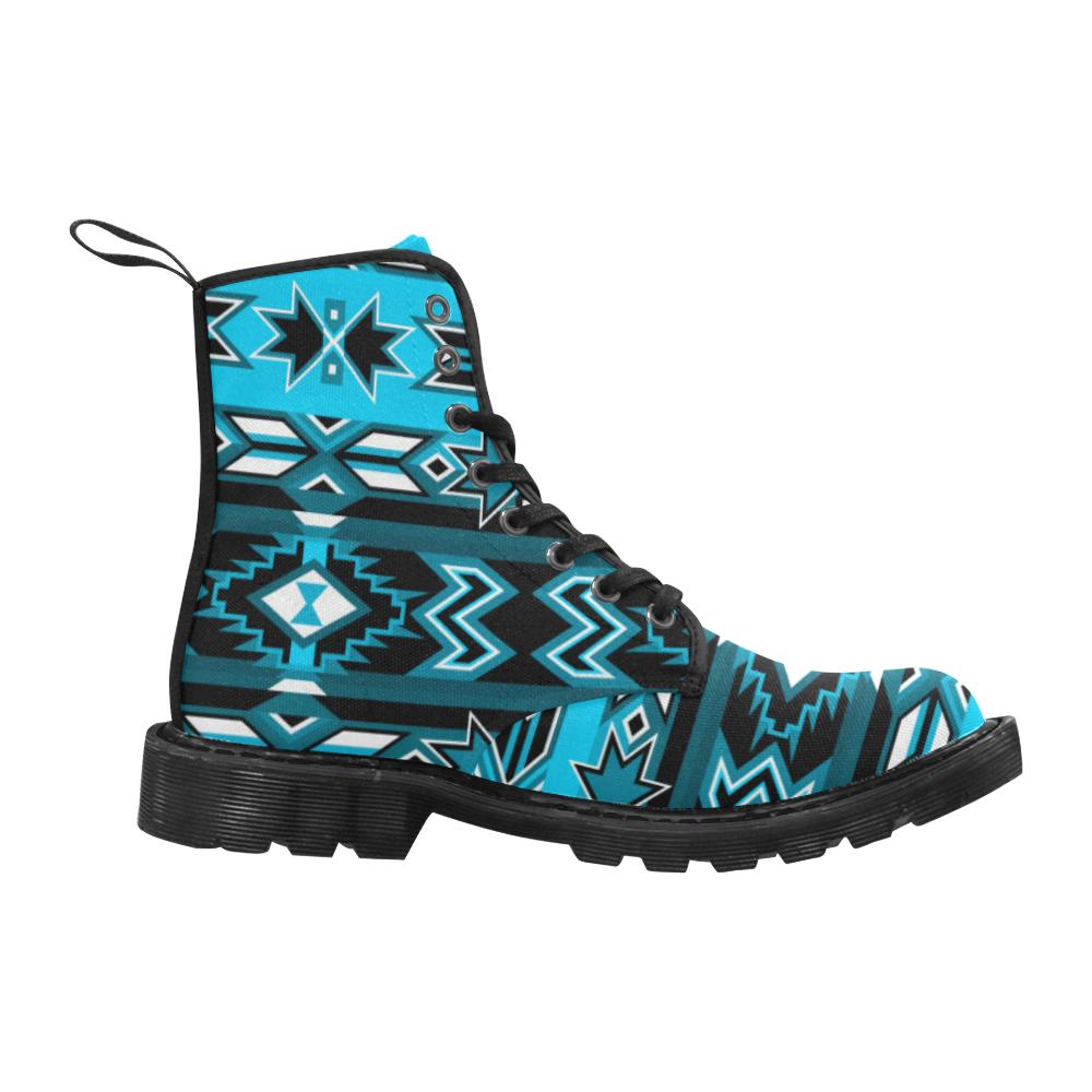 Northern Journey Boots for Men (Black) (Model 1203H) Martin Boots for Men (Black) (1203H) e-joyer