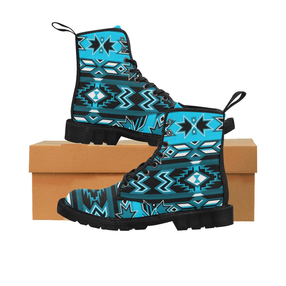 Northern Journey Boots for Men (Black) (Model 1203H) Martin Boots for Men (Black) (1203H) e-joyer