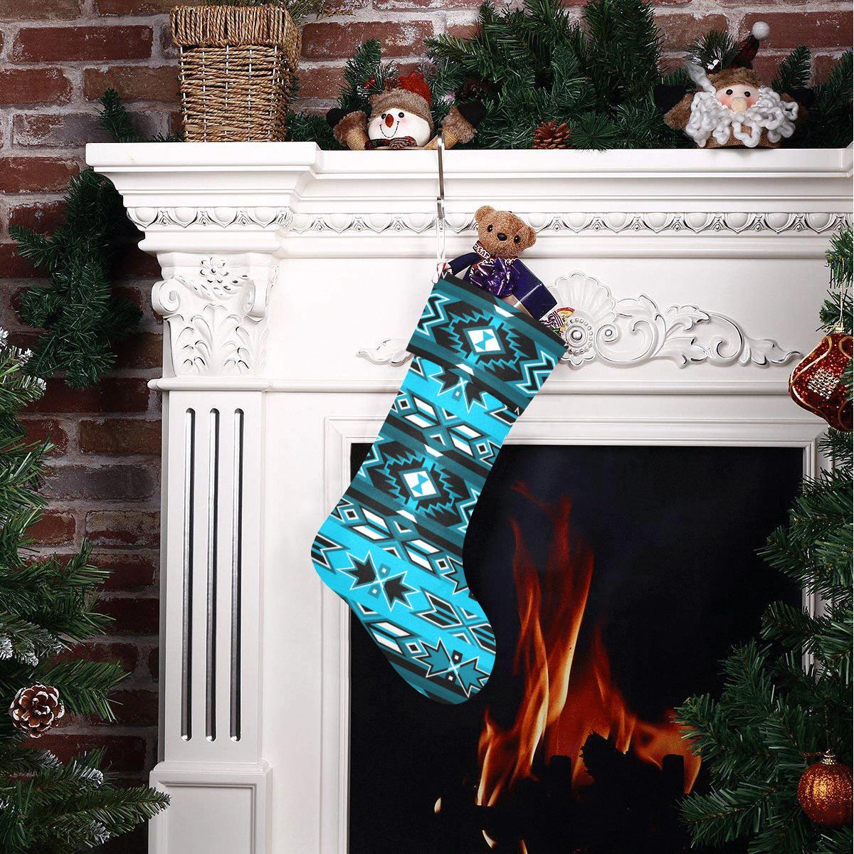 Northern Journey Christmas Stocking holiday stocking e-joyer