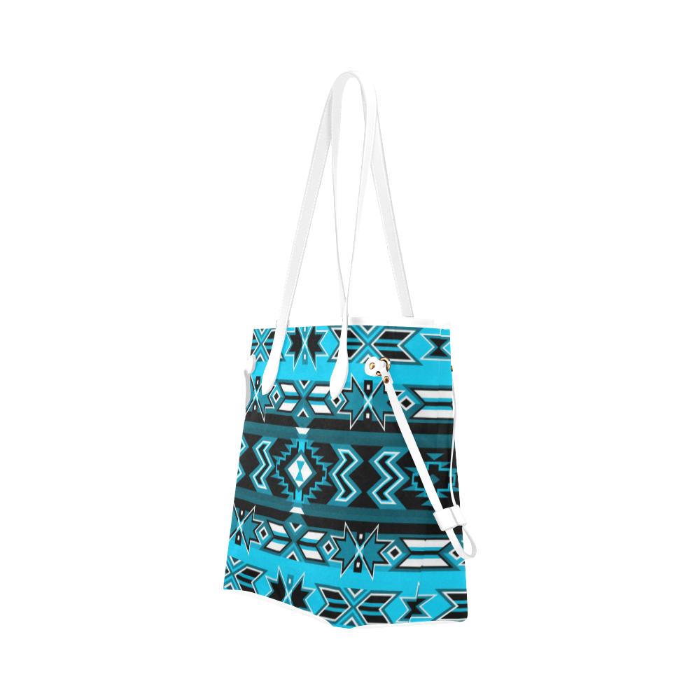 Northern Journey Clover Canvas Tote Bag (Model 1661) Clover Canvas Tote Bag (1661) e-joyer