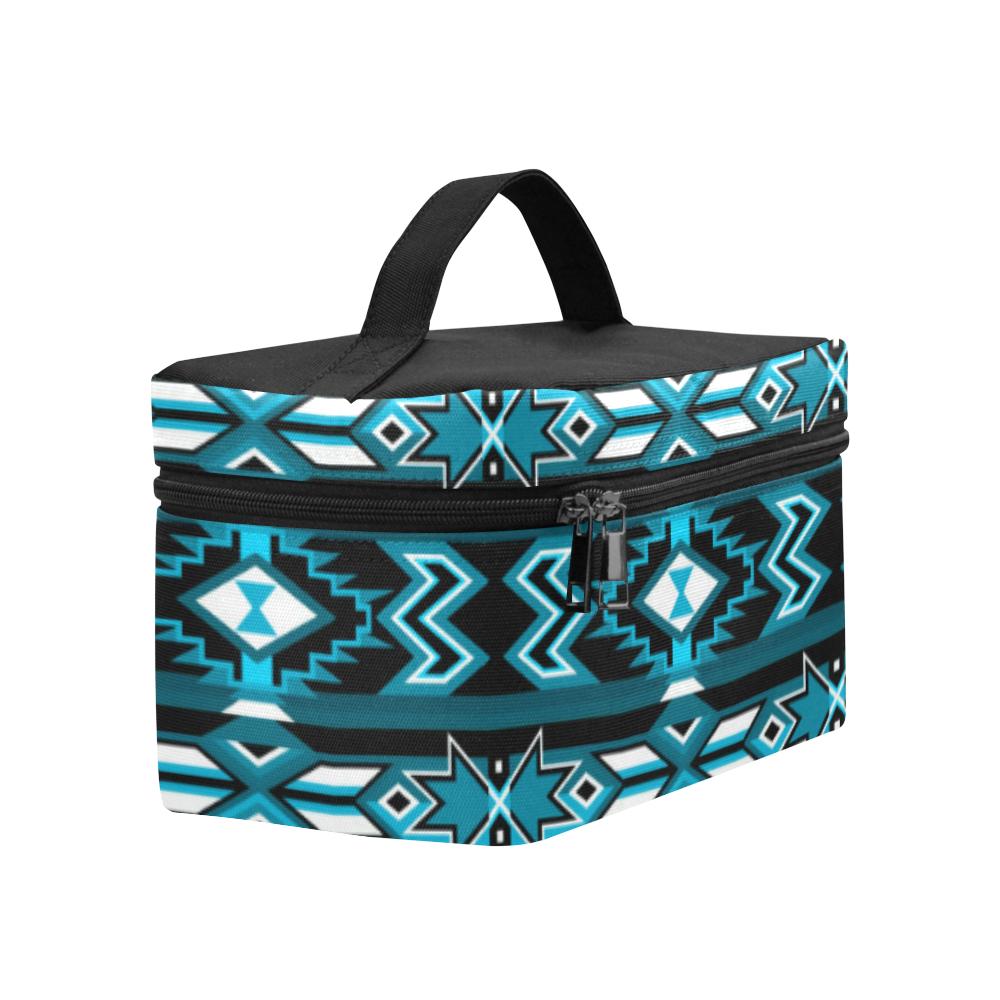 Northern Journey Cosmetic Bag/Large (Model 1658) Cosmetic Bag e-joyer