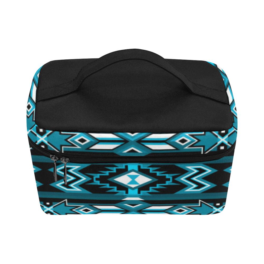 Northern Journey Cosmetic Bag/Large (Model 1658) Cosmetic Bag e-joyer