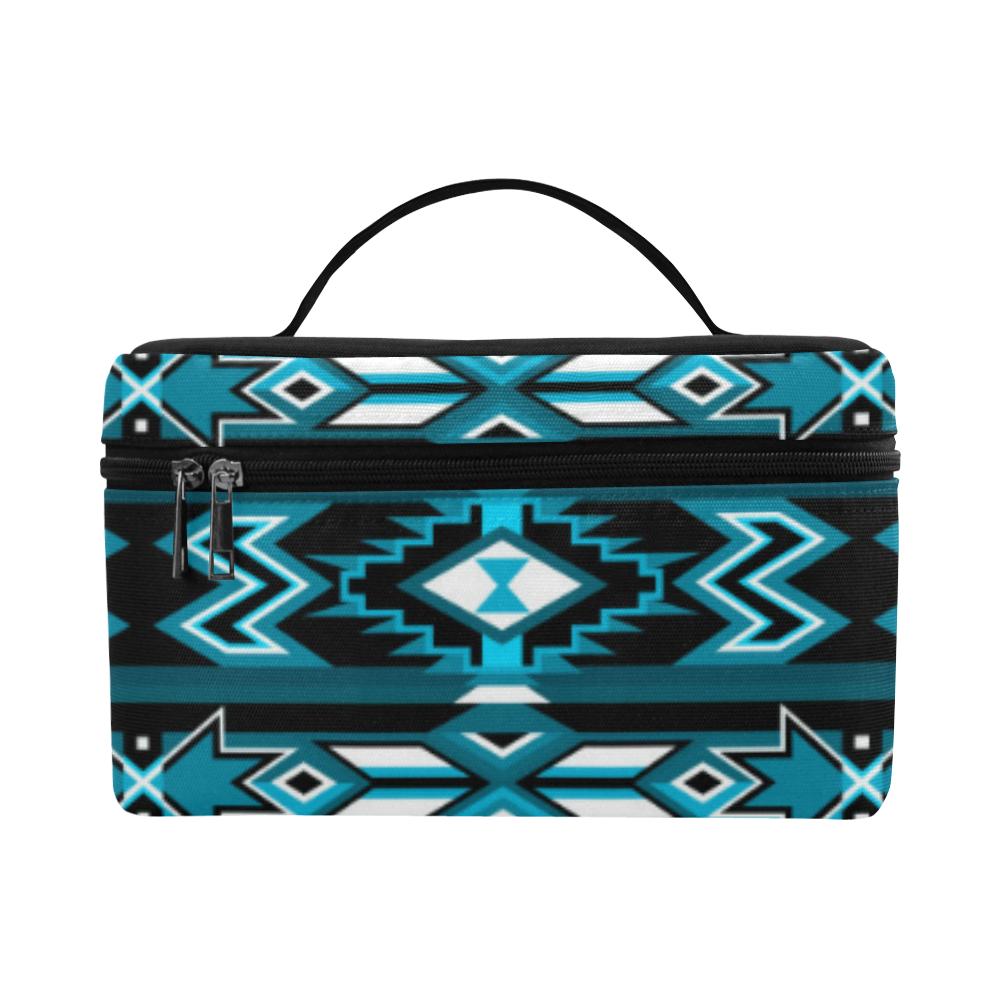 Northern Journey Cosmetic Bag/Large (Model 1658) Cosmetic Bag e-joyer